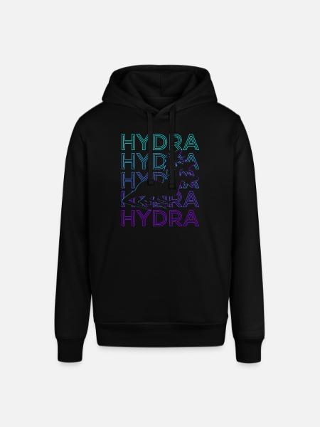 Hydra Griekse Mythologie Oudgrieks - Stanley/Stella Uniseks biologische hoodie SOUNDER - zwart