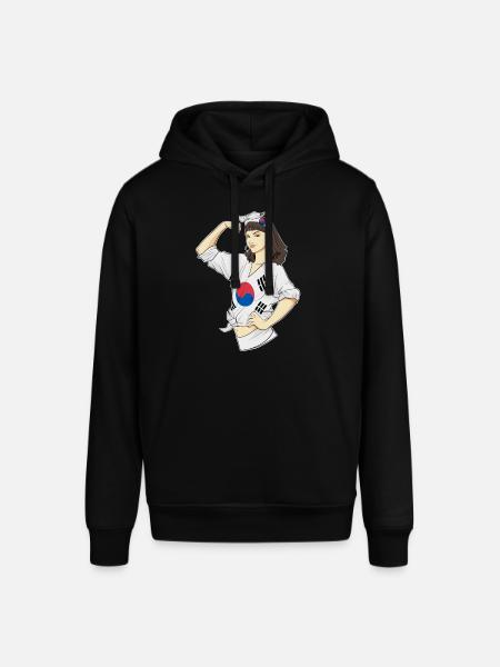 Sydkoreansk pige ubrydelig I Heritage Syd - Stanley/Stella SOUNDER unisex hoodie - sort