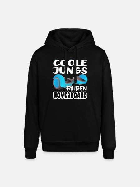 Hoverboarding Coole Jungs fahren Hoverboard - Stanley/Stella Unisex Hoodie SOUNDER - Schwarz