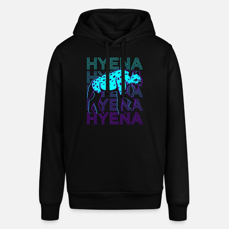 Hyène Rétro - Sweat à capuche SOUNDER Stanley/Stella Unisexe - noir