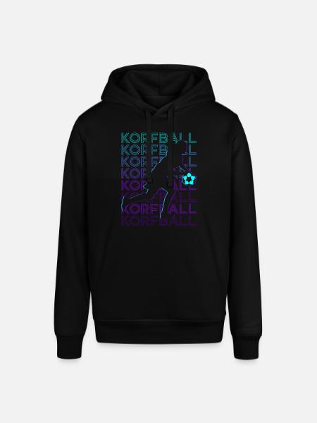 Korfball Player Retro - Stanley/Stella SOUNDER Unisex Hoodie - black