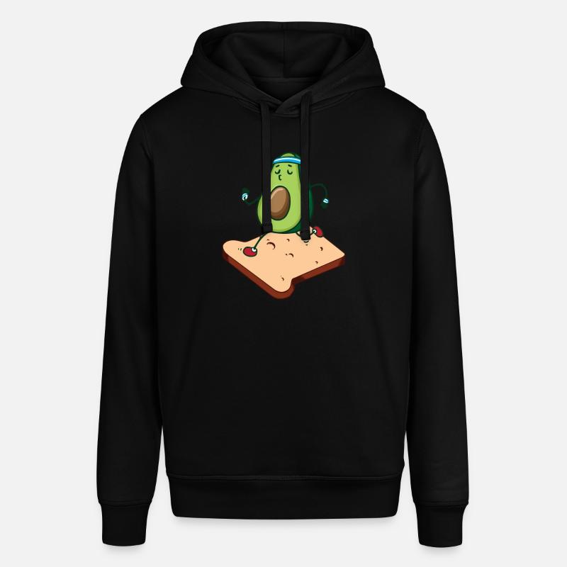 Toast à l’avocat - Sweat à capuche SOUNDER Stanley/Stella Unisexe - noir