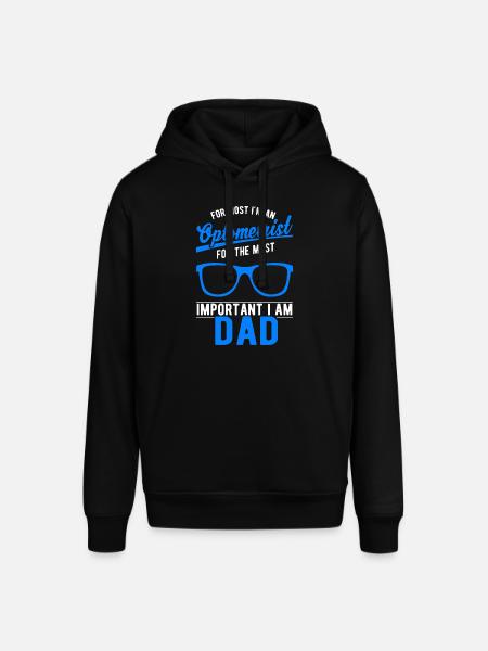 Optiker Vater Augenoptiker Geschenk - Stanley/Stella Unisex Hoodie SOUNDER - Schwarz