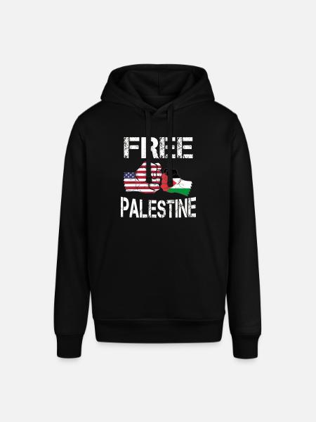 Palestine - Stanley/Stella SOUNDER Unisex Hoodie - black
