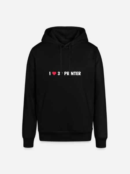 3d Printer Gift for Nerd Hobby Printing Machine - Stanley/Stella SOUNDER Unisex Hoodie - black