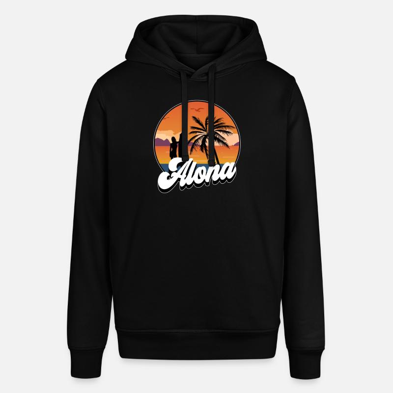 Surfing Surf Surfer Aloha - Sweat à capuche SOUNDER Stanley/Stella Unisexe - noir