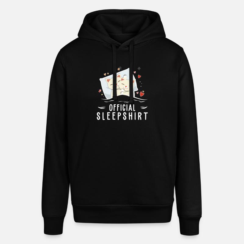 Pyjama officiel pour chat - Sweat à capuche SOUNDER Stanley/Stella Unisexe - noir