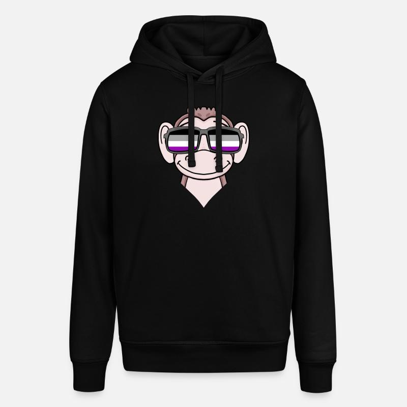 Asexual Lgbt Singe Asexualité - Sweat à capuche SOUNDER Stanley/Stella Unisexe - noir
