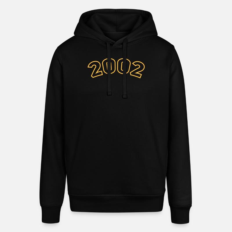 Année chanceuse 2002 Jaune Simple - Sweat à capuche SOUNDER Stanley/Stella Unisexe - noir
