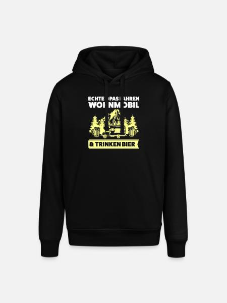 Camper Opa Camping Geschenk - Stanley/Stella Unisex Hoodie SOUNDER - Schwarz