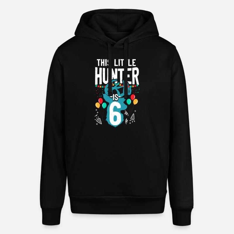 Buck Deer Chasse Hunter Kid - Sweat à capuche SOUNDER Stanley/Stella Unisexe - noir