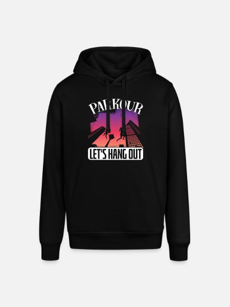 Parkour Freerunning Traceur - Stanley/Stella Unisex Hoodie SOUNDER - Schwarz