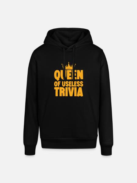Queen Of Useless Trivia 3 - Stanley/Stella SOUNDER Unisex Hoodie - black