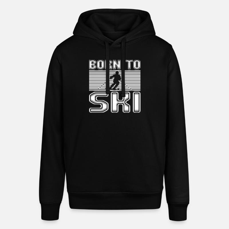 Ski - Sweat à capuche SOUNDER Stanley/Stella Unisexe - noir