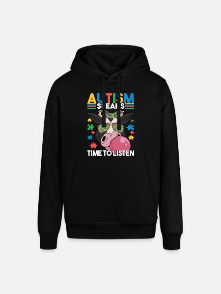 Autistic Autism Autistic - Stanley/Stella SOUNDER Unisex Hoodie - black