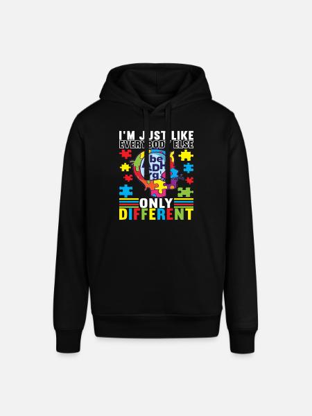 Autistic Autism Autistic - Stanley/Stella SOUNDER Unisex Hoodie - black