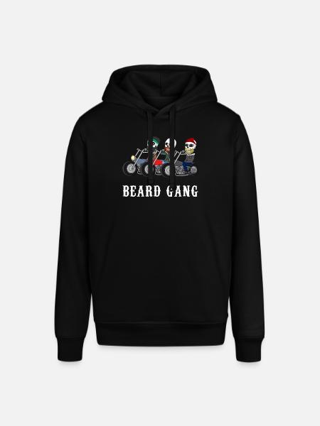 Beard Gang Beard Gift - Stanley/Stella SOUNDER Unisex Hoodie - black