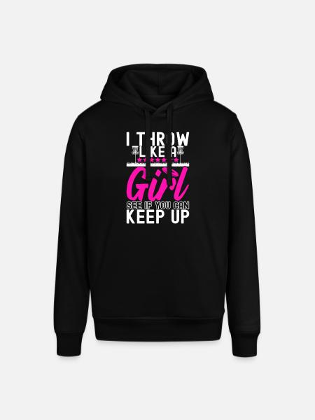 Disc Golf Disc Golfer - Stanley/Stella SOUNDER Unisex Hoodie - black