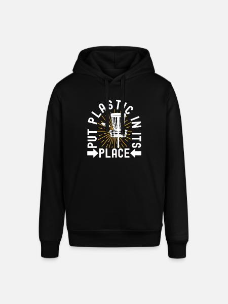 Disc Golf Disc Golfer - Stanley/Stella SOUNDER Unisex Hoodie - black