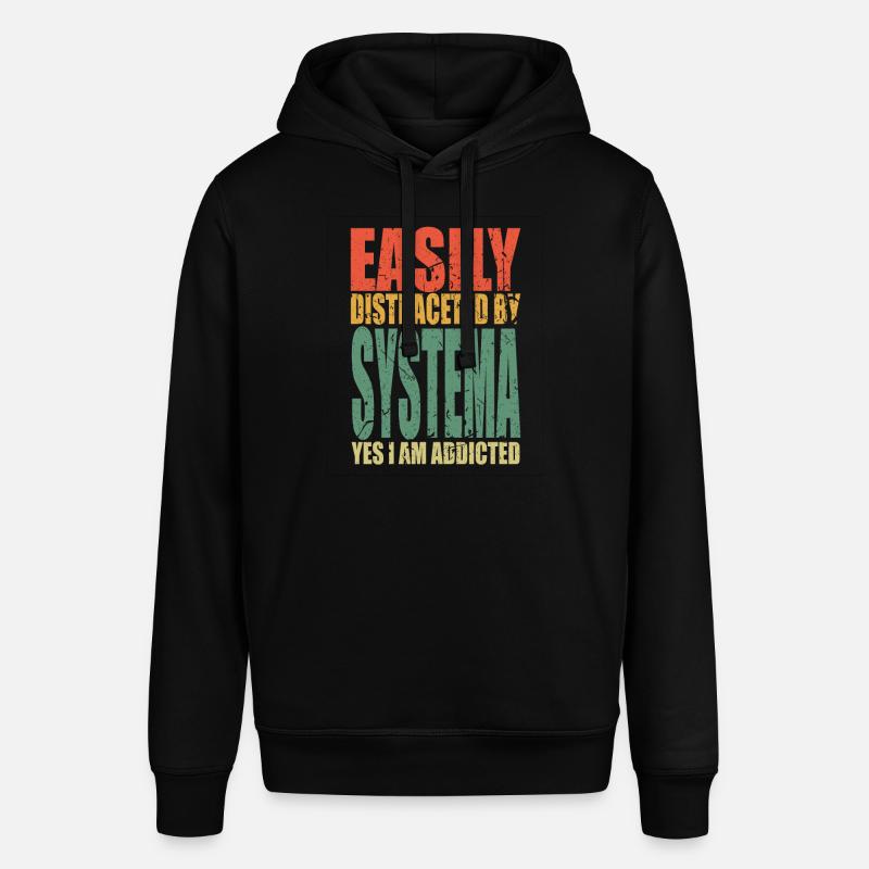 Systema disant drôle - Sweat à capuche SOUNDER Stanley/Stella Unisexe - noir