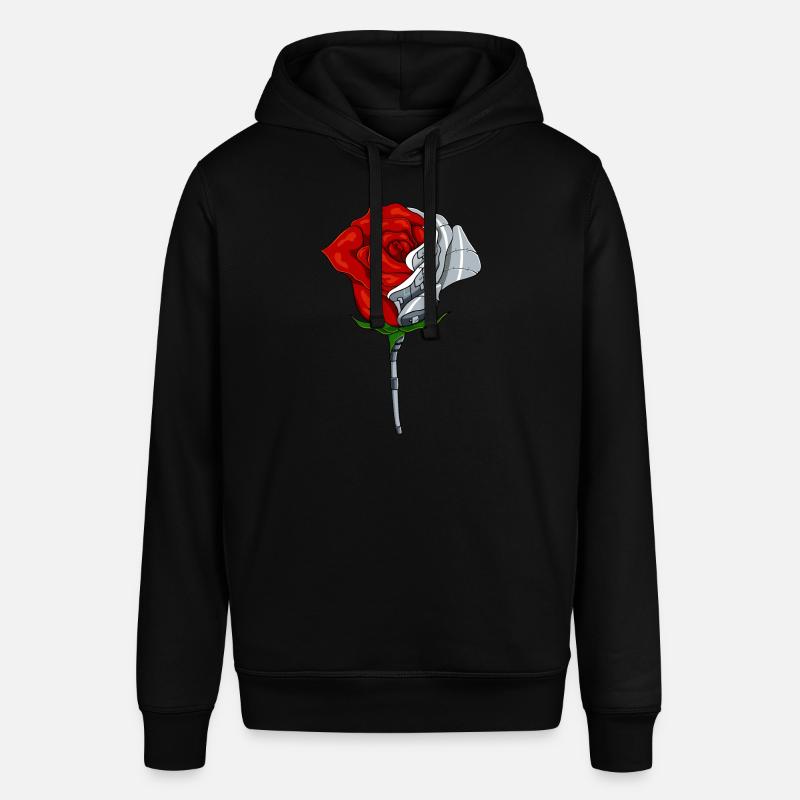 Cyborg Rose Cyber Esthétique - Sweat à capuche SOUNDER Stanley/Stella Unisexe - noir