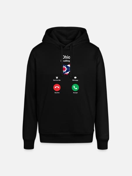 Visit to Ohio Gift - Stanley/Stella SOUNDER Unisex Hoodie - black