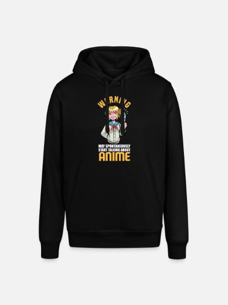 Funny Anime Gift - Stanley/Stella SOUNDER Unisex Hoodie - black