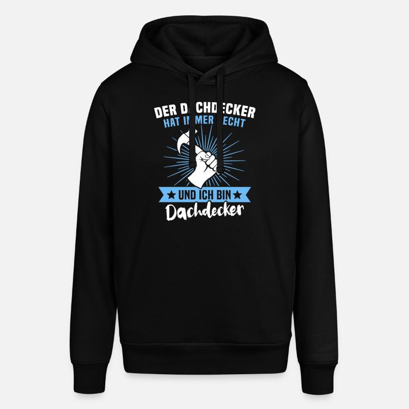 Dachdecker Beruf Dachdecken - Stanley/Stella Unisex Hoodie SOUNDER - Schwarz