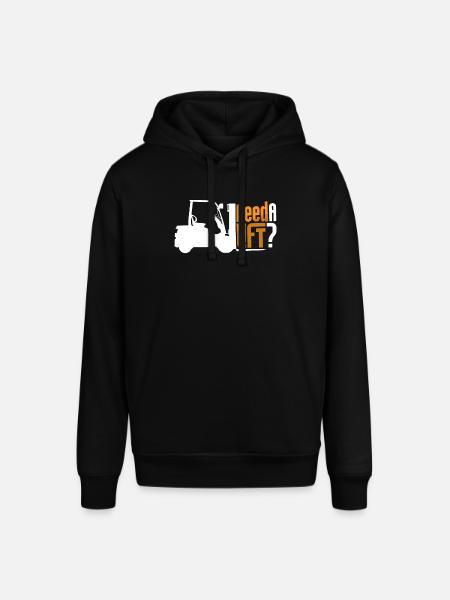 Forklift Driver Cool Gift - Stanley/Stella SOUNDER Unisex Hoodie - black