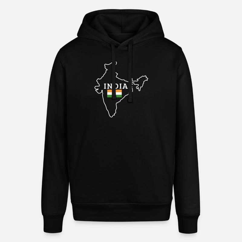 Cadeau Beauté de l’Inde - Sweat à capuche SOUNDER Stanley/Stella Unisexe - noir