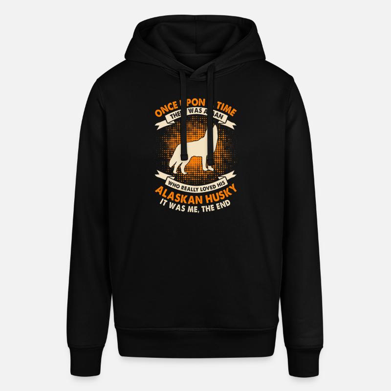 Es War Einmal - Alaskan Husky - Stanley/Stella Unisex Hoodie SOUNDER - Schwarz