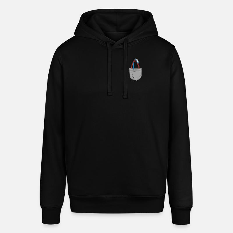 Roller Coaster Pocket - Stanley/Stella Unisex Hoodie SOUNDER - Schwarz