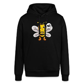 Bienen Nö Kinder Mädchen Damen Biene - Stanley/Stella Unisex Hoodie SOUNDER - Schwarz - Vorne - Alina (178cm) & Michal (187cm)