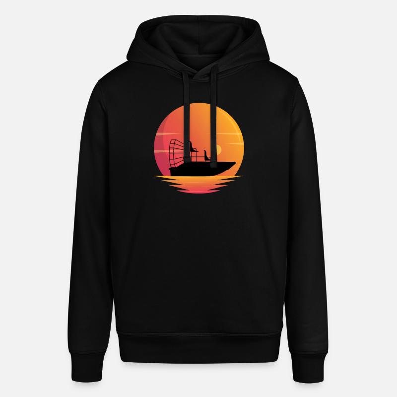 Hydroglisseur - Sweat à capuche SOUNDER Stanley/Stella Unisexe - noir
