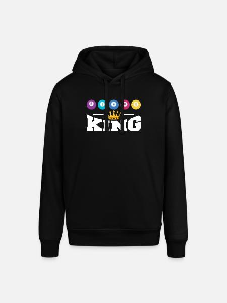 Bingo King Shirt Gift - Stanley/Stella SOUNDER Unisex Hoodie - black