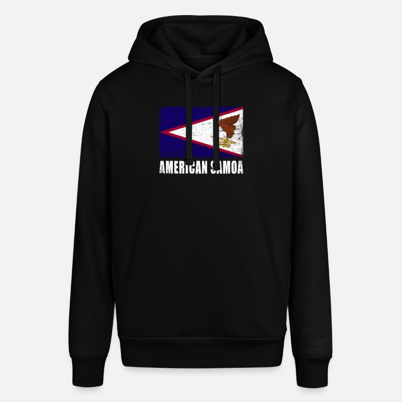 Drapeau des Samoa américaines - Sweat à capuche SOUNDER Stanley/Stella Unisexe - noir