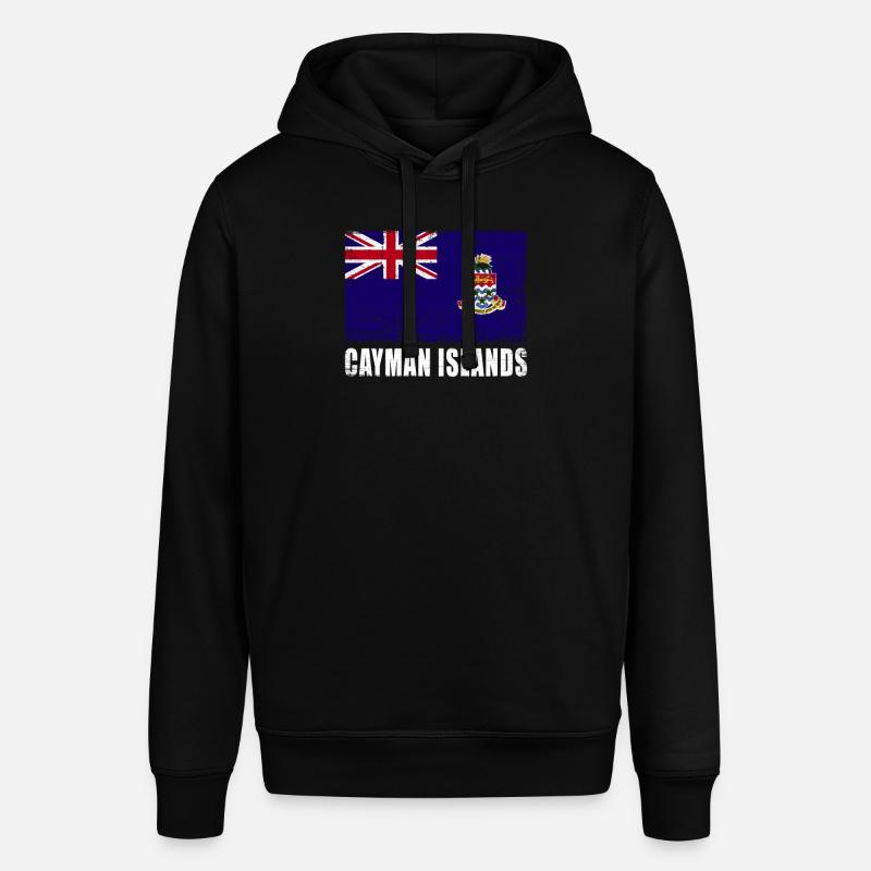 Drapeau des îles Caïmans - Sweat à capuche SOUNDER Stanley/Stella Unisexe - noir