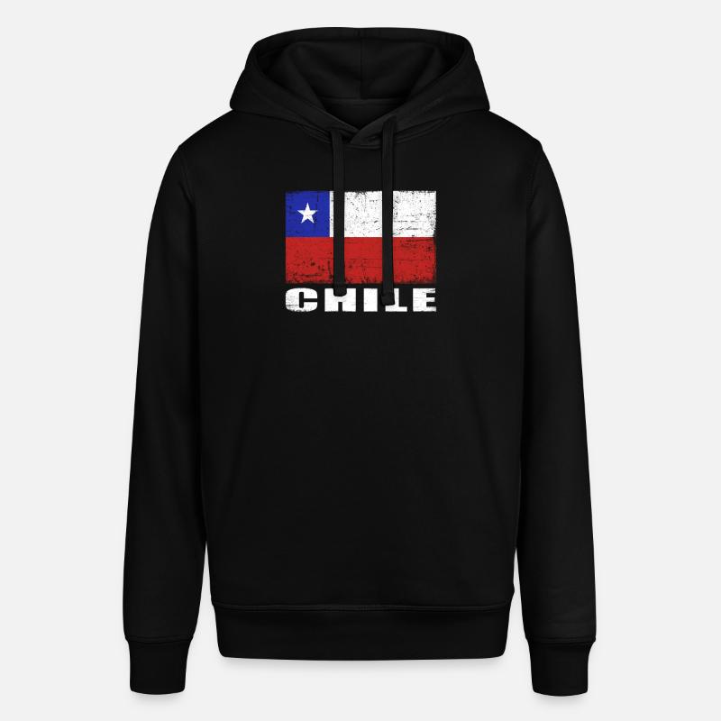 Chili Drapeau Grunge Chili Drapeau - Sweat à capuche SOUNDER Stanley/Stella Unisexe - noir