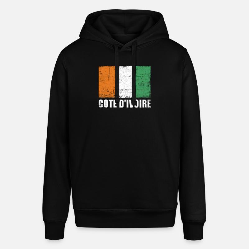 Drapeau de la Côte d’Ivoire - Sweat à capuche SOUNDER Stanley/Stella Unisexe - noir
