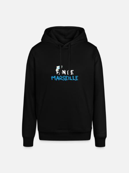 Fan de Marseille - Sweat à capuche SOUNDER Stanley/Stella Unisexe - noir