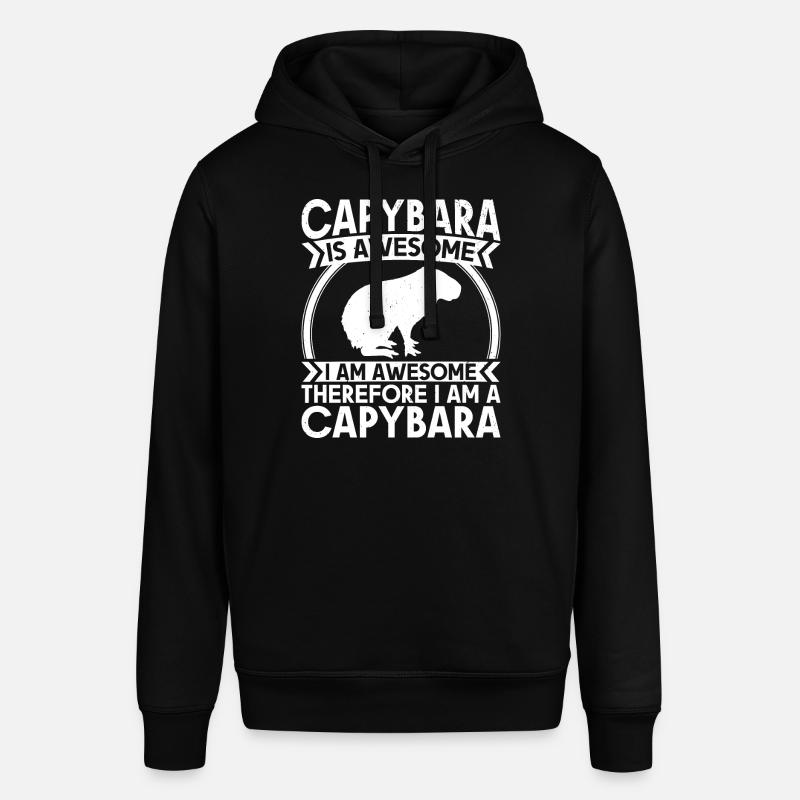 Capybara Rongeur Capybara Capybara - Sweat à capuche SOUNDER Stanley/Stella Unisexe - noir