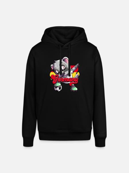 Deutschland Fußball - Stanley/Stella Unisex Hoodie SOUNDER - Schwarz