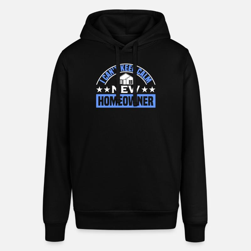 Hausbesitzer Eigentümer Geschenk Hauseigentümer - Stanley/Stella Unisex Hoodie SOUNDER - Schwarz