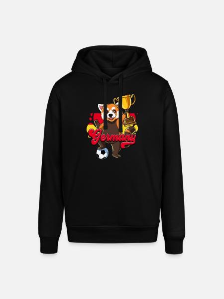 Deutschland Fußball - Stanley/Stella Unisex Hoodie SOUNDER - Schwarz