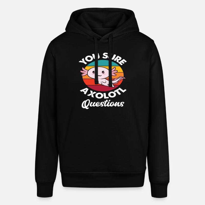 Dicton rétro Axolotl - Sweat à capuche SOUNDER Stanley/Stella Unisexe - noir
