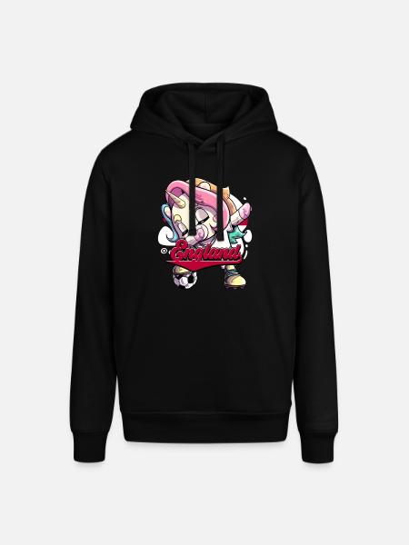 England Fußball - Stanley/Stella Unisex Hoodie SOUNDER - Schwarz