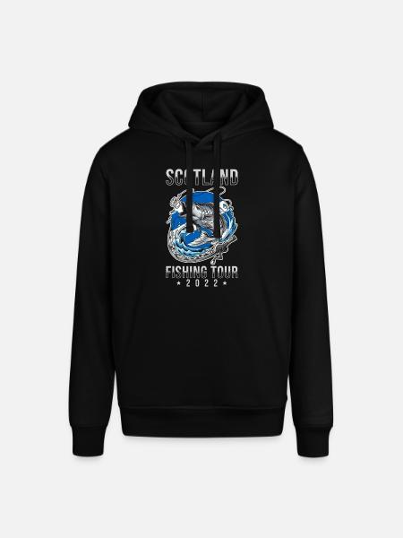 Fishing Trip Scotland 2022 - Stanley/Stella SOUNDER Unisex Hoodie - black