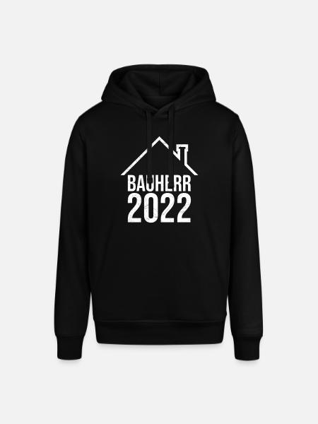 Bauherr 2022 Eigenheim - Stanley/Stella Unisex Hoodie SOUNDER - Schwarz
