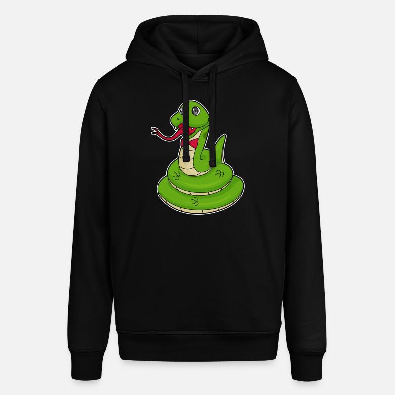 Serpent avec boucle - Sweat à capuche SOUNDER Stanley/Stella Unisexe - noir