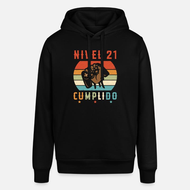 Niveau 21 Complet - Sweat à capuche SOUNDER Stanley/Stella Unisexe - noir